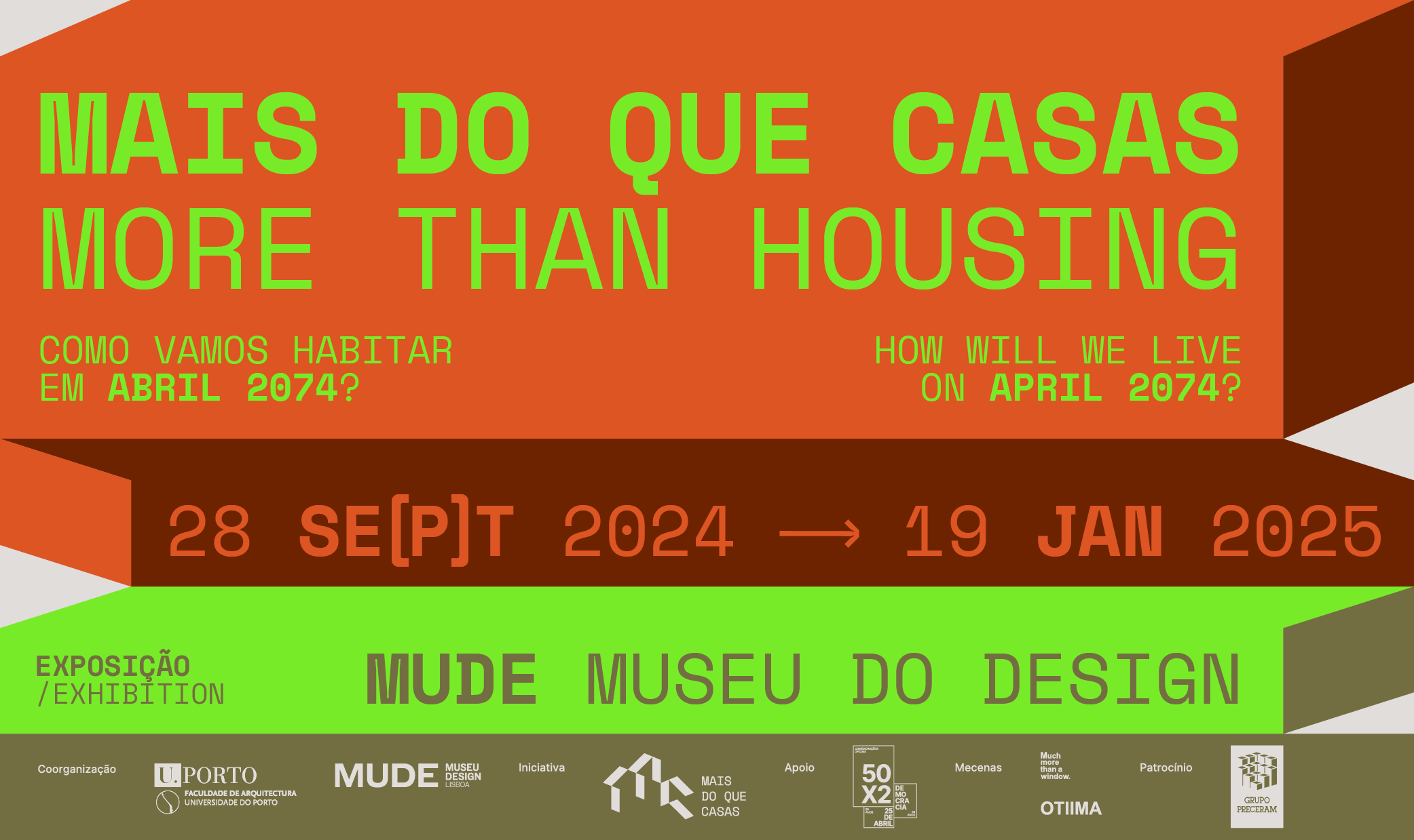 Mais do que casas: como vamos habitar em abril 2074?
